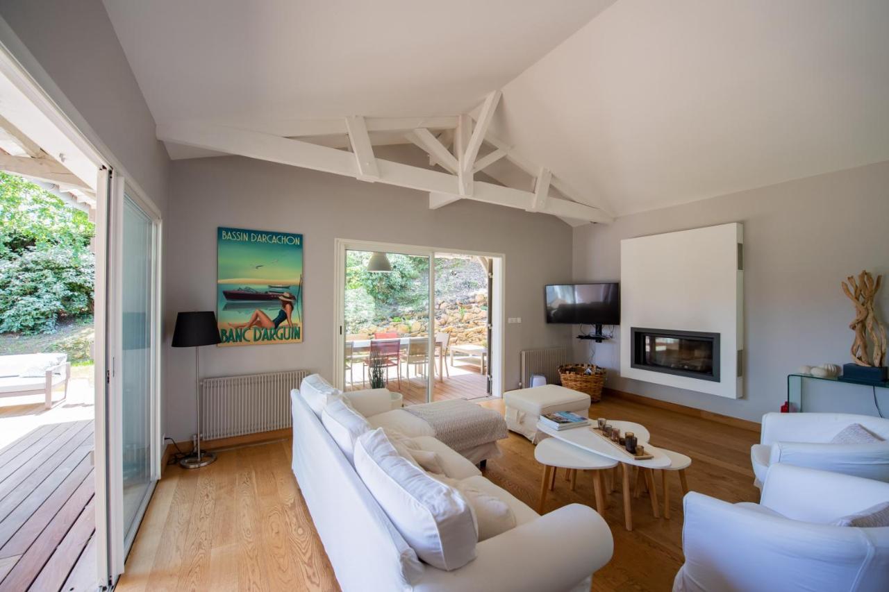 Villa Spacieuse A Arcachon, Proche Plages, Jardin Exterior foto