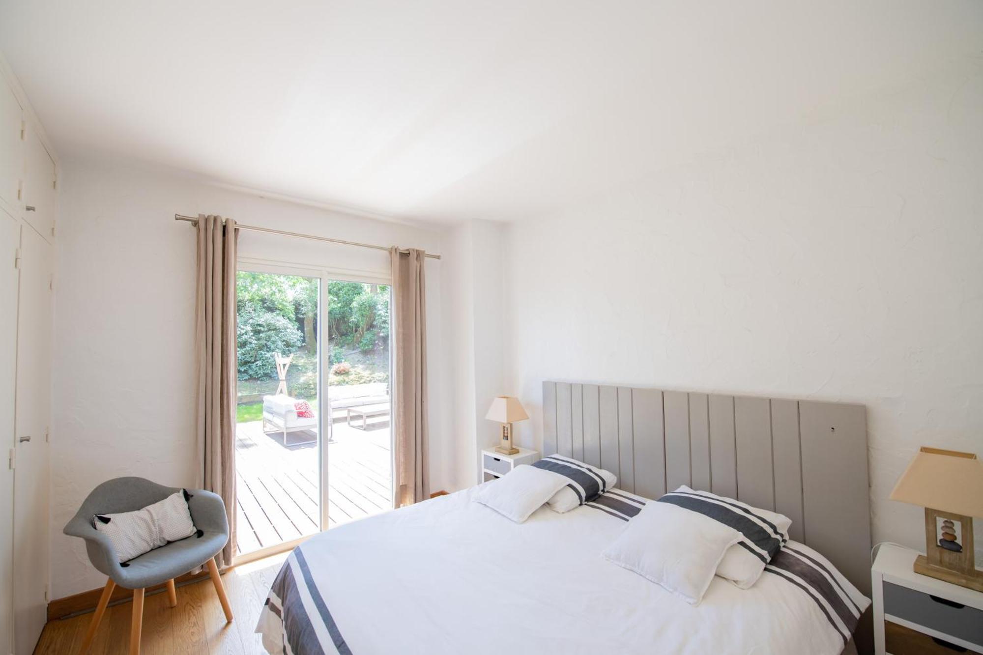 Villa Spacieuse A Arcachon, Proche Plages, Jardin Exterior foto